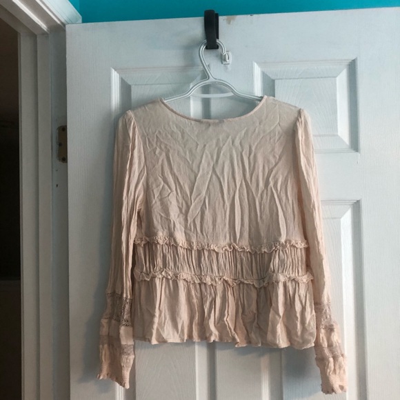 American Eagle Long Sleeve Blouse - Picture 3 of 6